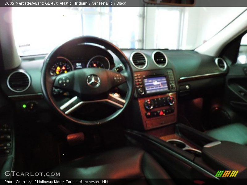Iridium Silver Metallic / Black 2009 Mercedes-Benz GL 450 4Matic