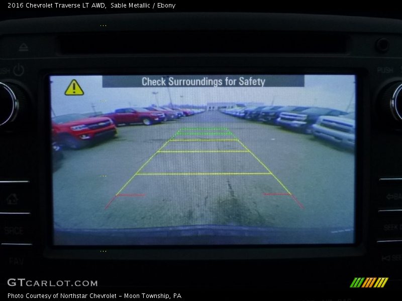 Sable Metallic / Ebony 2016 Chevrolet Traverse LT AWD