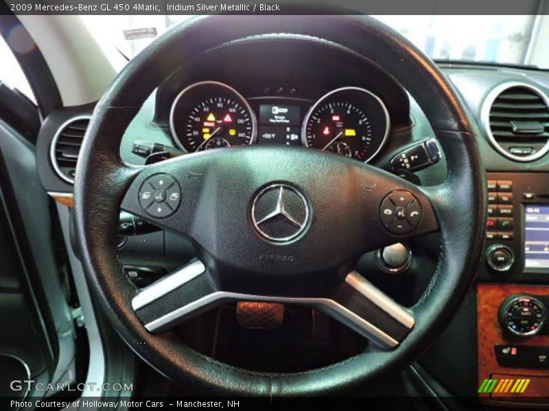 Iridium Silver Metallic / Black 2009 Mercedes-Benz GL 450 4Matic