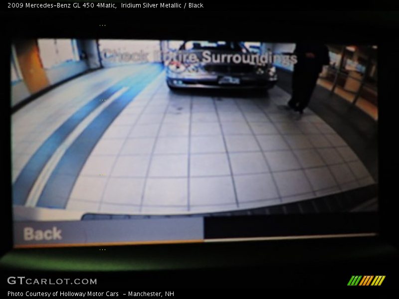 Iridium Silver Metallic / Black 2009 Mercedes-Benz GL 450 4Matic
