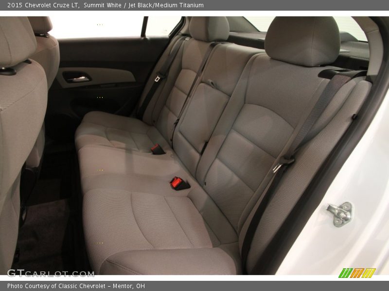 Summit White / Jet Black/Medium Titanium 2015 Chevrolet Cruze LT