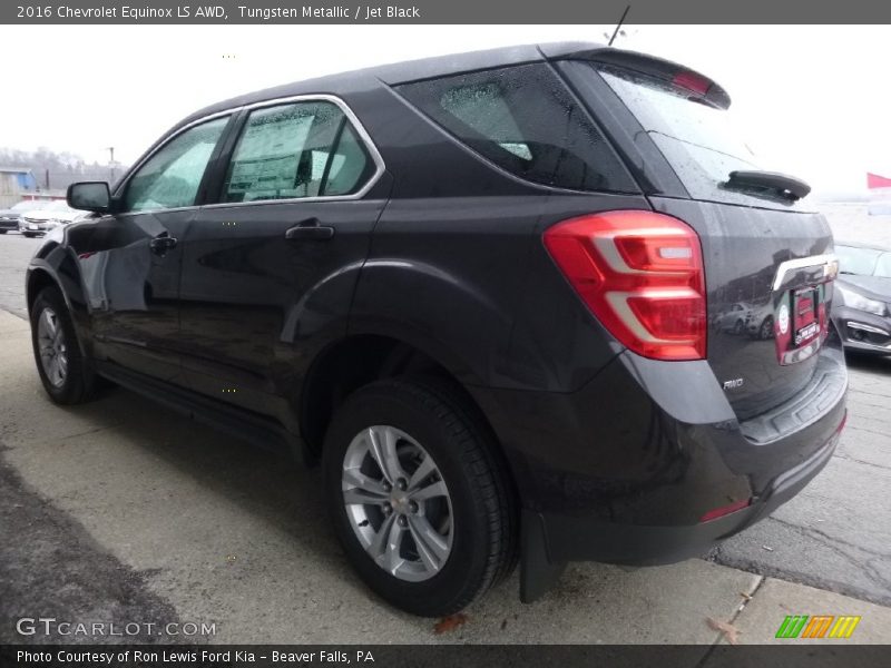 Tungsten Metallic / Jet Black 2016 Chevrolet Equinox LS AWD