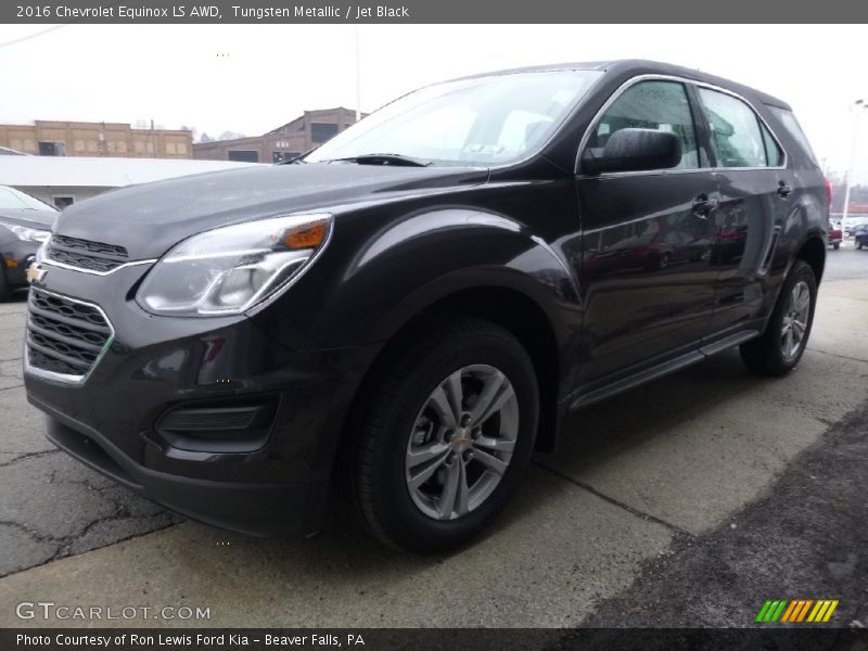Tungsten Metallic / Jet Black 2016 Chevrolet Equinox LS AWD