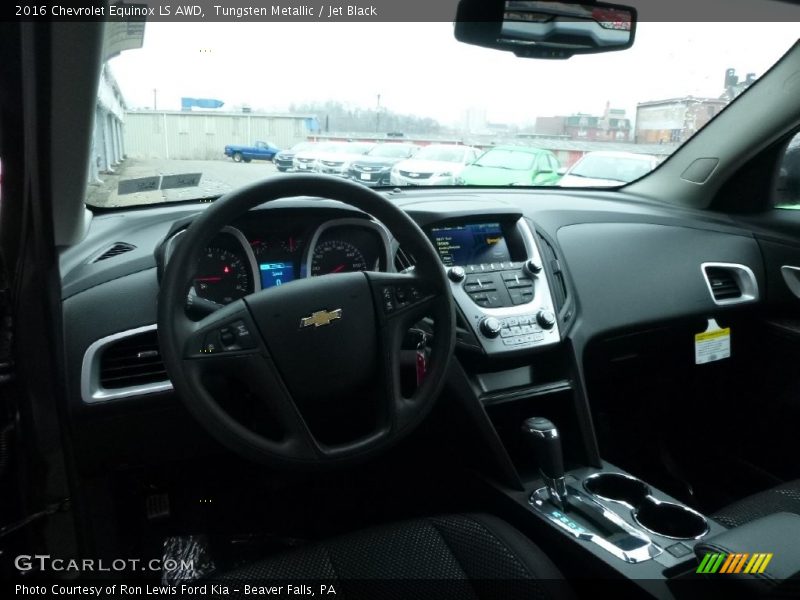 Tungsten Metallic / Jet Black 2016 Chevrolet Equinox LS AWD