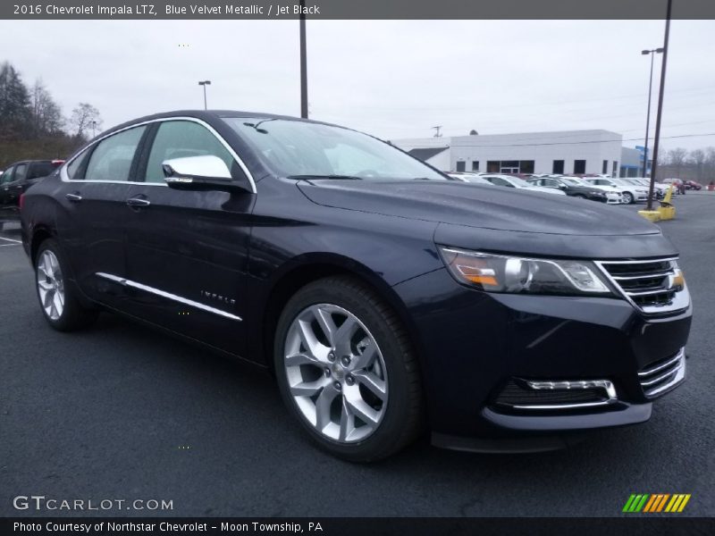 Blue Velvet Metallic / Jet Black 2016 Chevrolet Impala LTZ