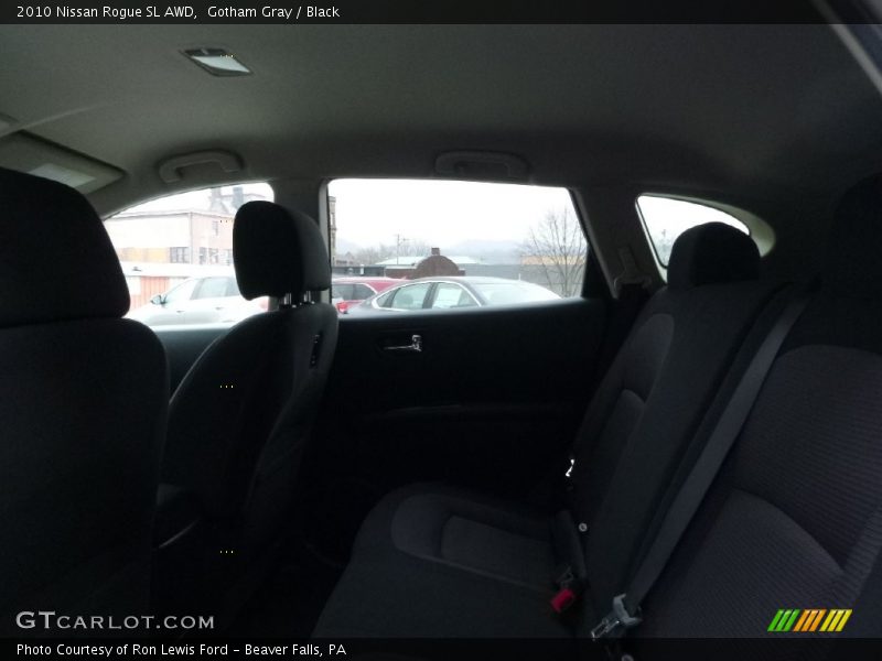 Gotham Gray / Black 2010 Nissan Rogue SL AWD
