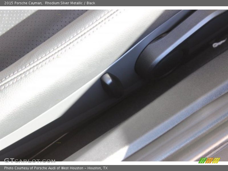 Rhodium Silver Metallic / Black 2015 Porsche Cayman