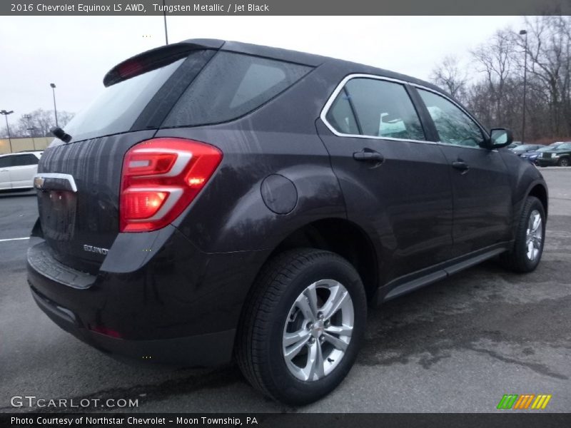 Tungsten Metallic / Jet Black 2016 Chevrolet Equinox LS AWD
