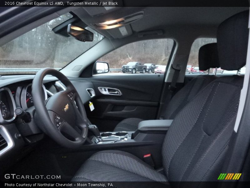 Tungsten Metallic / Jet Black 2016 Chevrolet Equinox LS AWD