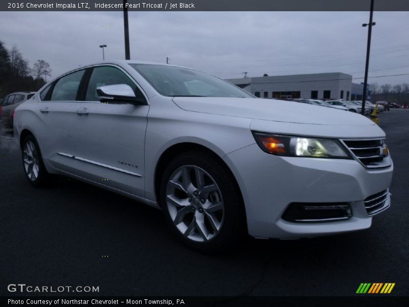 Iridescent Pearl Tricoat / Jet Black 2016 Chevrolet Impala LTZ