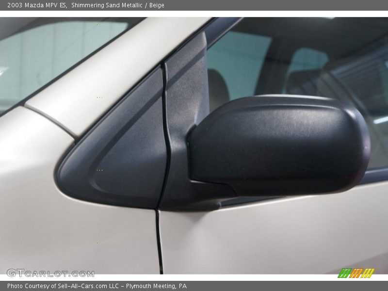 Shimmering Sand Metallic / Beige 2003 Mazda MPV ES