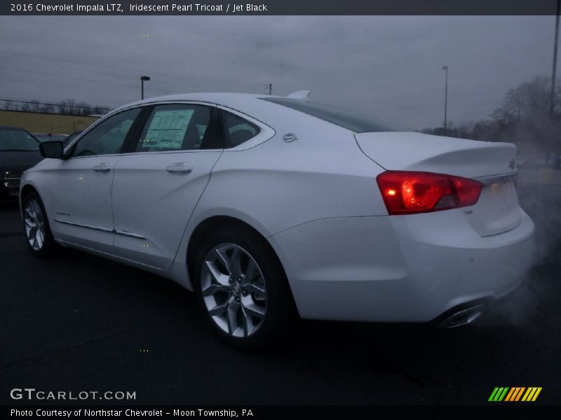 Iridescent Pearl Tricoat / Jet Black 2016 Chevrolet Impala LTZ