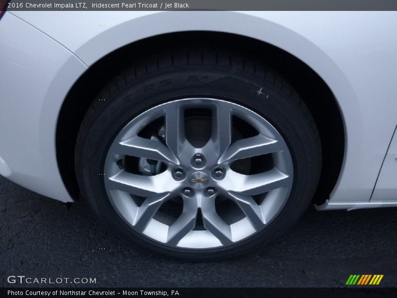 Iridescent Pearl Tricoat / Jet Black 2016 Chevrolet Impala LTZ
