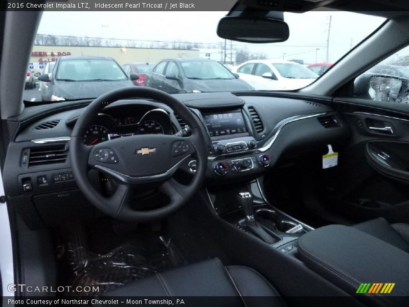 Iridescent Pearl Tricoat / Jet Black 2016 Chevrolet Impala LTZ