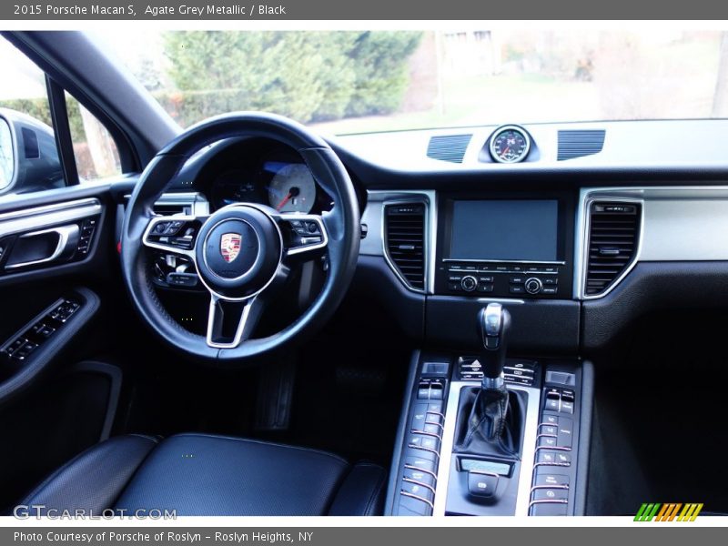 Agate Grey Metallic / Black 2015 Porsche Macan S