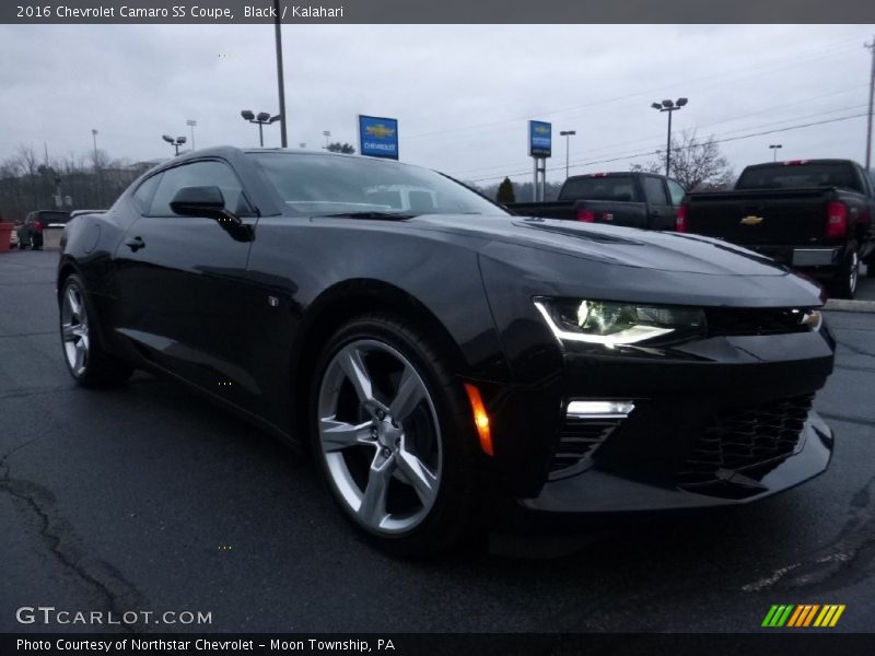 Black / Kalahari 2016 Chevrolet Camaro SS Coupe