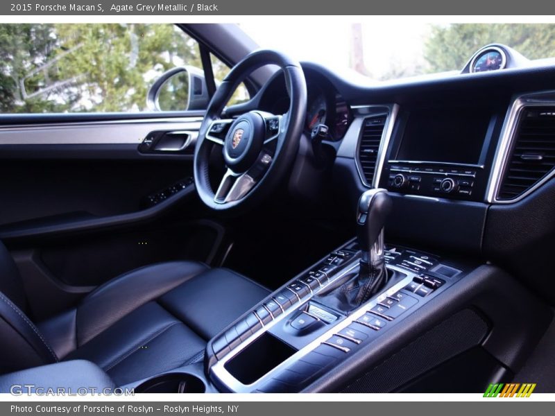 Agate Grey Metallic / Black 2015 Porsche Macan S