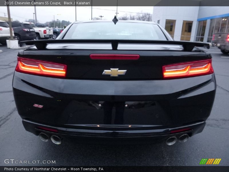 Black / Kalahari 2016 Chevrolet Camaro SS Coupe