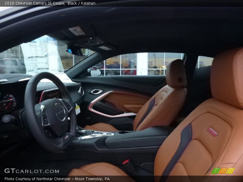 Front Seat of 2016 Camaro SS Coupe