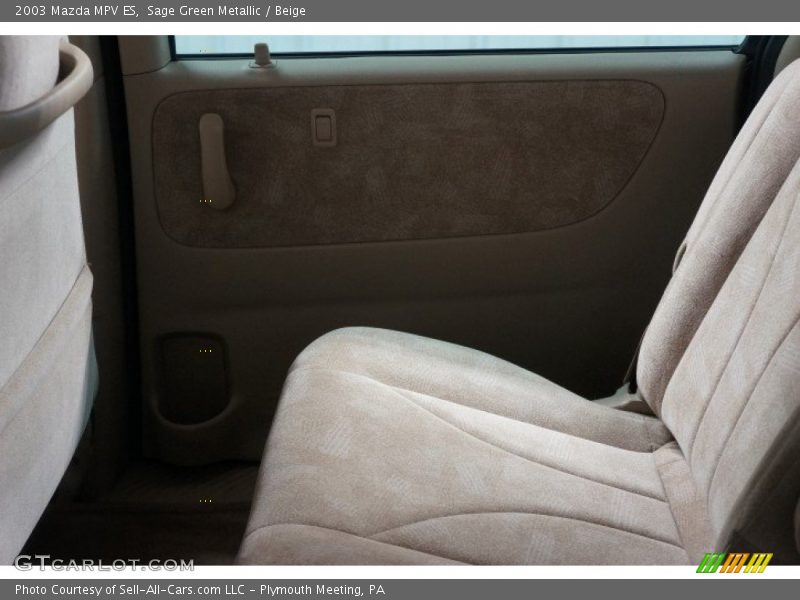Sage Green Metallic / Beige 2003 Mazda MPV ES