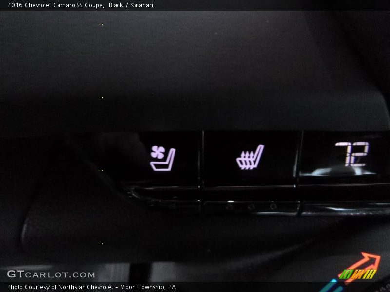 Black / Kalahari 2016 Chevrolet Camaro SS Coupe