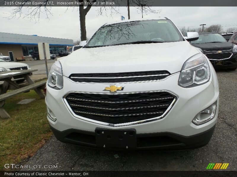 Iridescent Pearl Tricoat / Jet Black 2016 Chevrolet Equinox LTZ