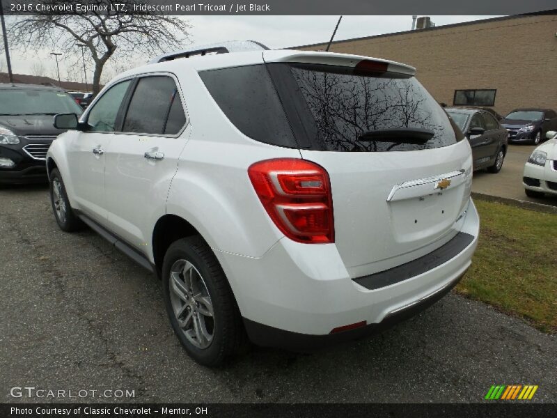 Iridescent Pearl Tricoat / Jet Black 2016 Chevrolet Equinox LTZ