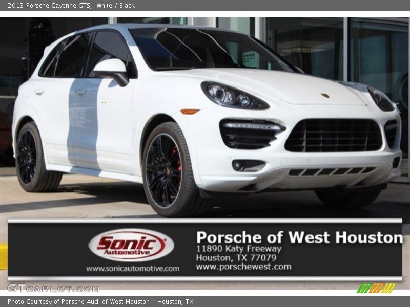 White / Black 2013 Porsche Cayenne GTS