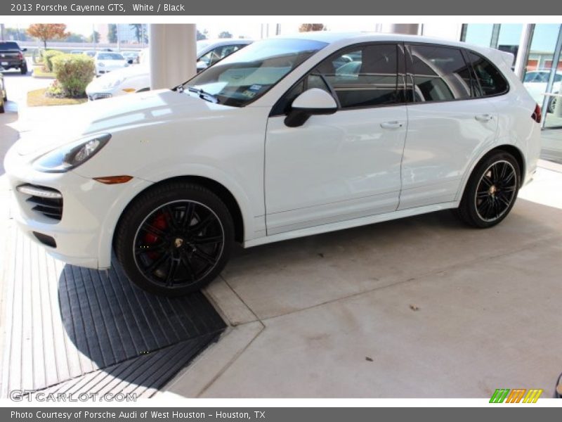 White / Black 2013 Porsche Cayenne GTS