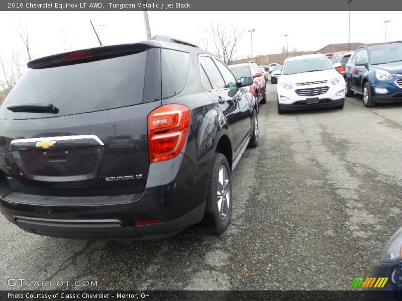 Tungsten Metallic / Jet Black 2016 Chevrolet Equinox LT AWD