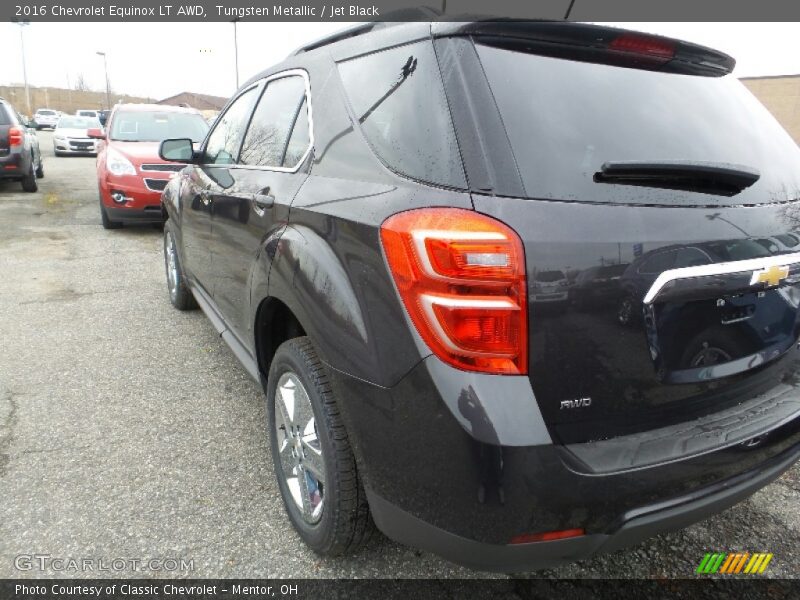Tungsten Metallic / Jet Black 2016 Chevrolet Equinox LT AWD