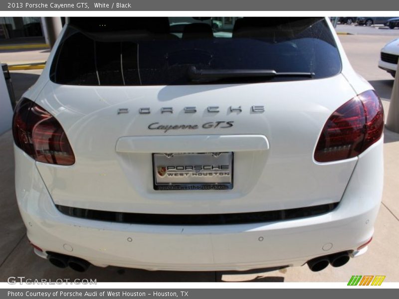 White / Black 2013 Porsche Cayenne GTS