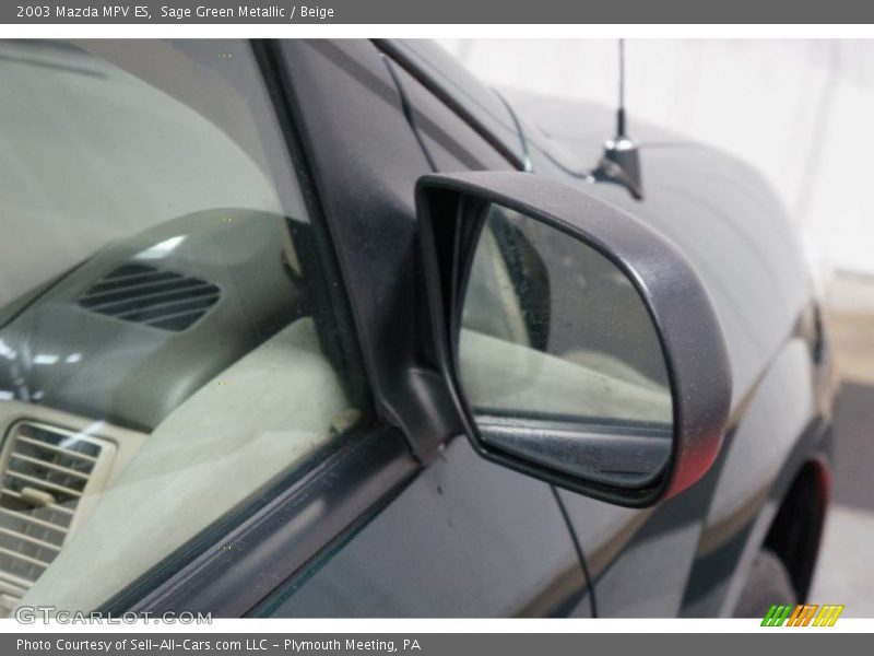 Sage Green Metallic / Beige 2003 Mazda MPV ES