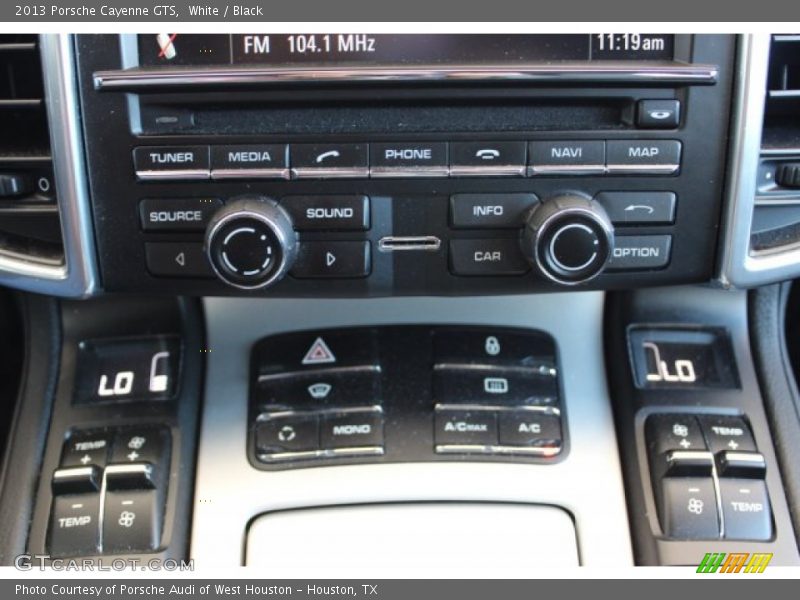 White / Black 2013 Porsche Cayenne GTS
