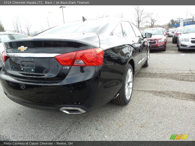 Black / Jet Black/Dark Titanium 2016 Chevrolet Impala LTZ