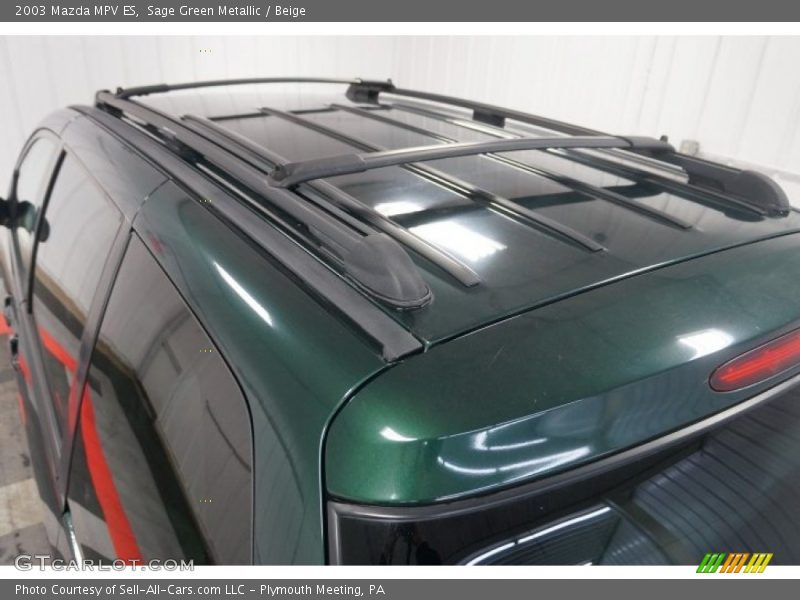 Sage Green Metallic / Beige 2003 Mazda MPV ES