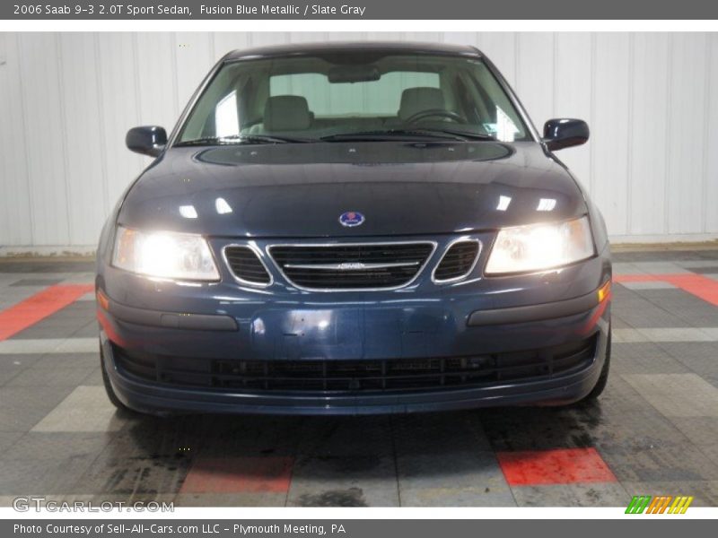 Fusion Blue Metallic / Slate Gray 2006 Saab 9-3 2.0T Sport Sedan