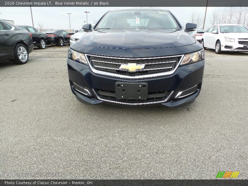 Blue Velvet Metallic / Jet Black 2016 Chevrolet Impala LT