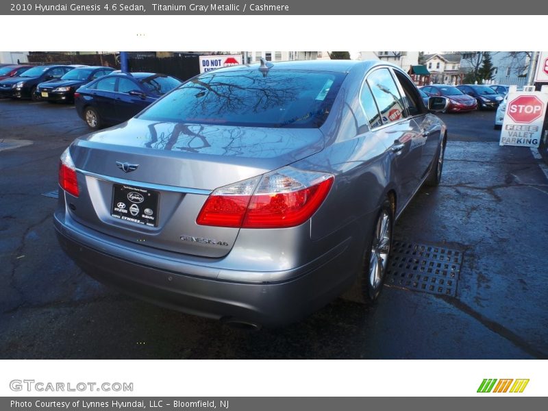 Titanium Gray Metallic / Cashmere 2010 Hyundai Genesis 4.6 Sedan