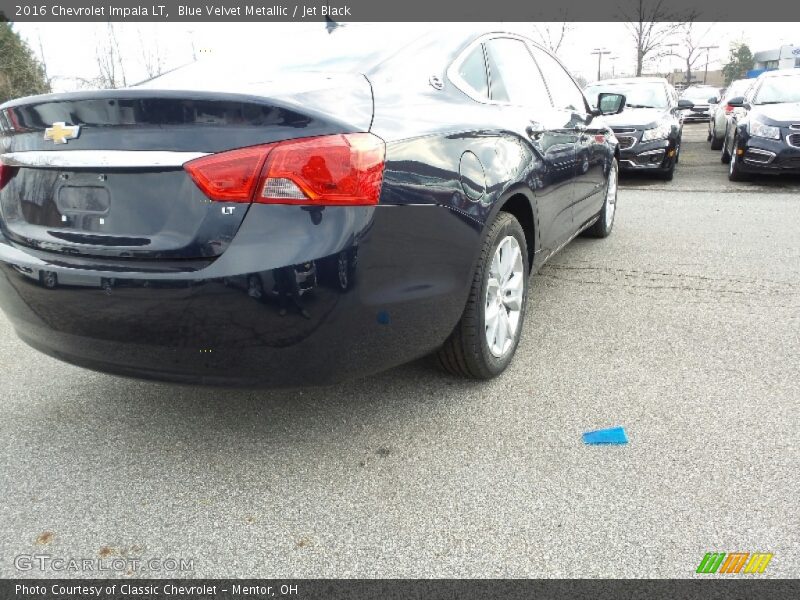 Blue Velvet Metallic / Jet Black 2016 Chevrolet Impala LT