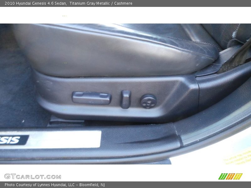 Titanium Gray Metallic / Cashmere 2010 Hyundai Genesis 4.6 Sedan