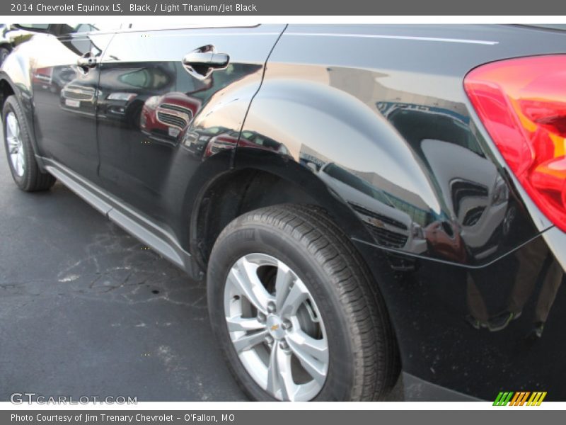 Black / Light Titanium/Jet Black 2014 Chevrolet Equinox LS