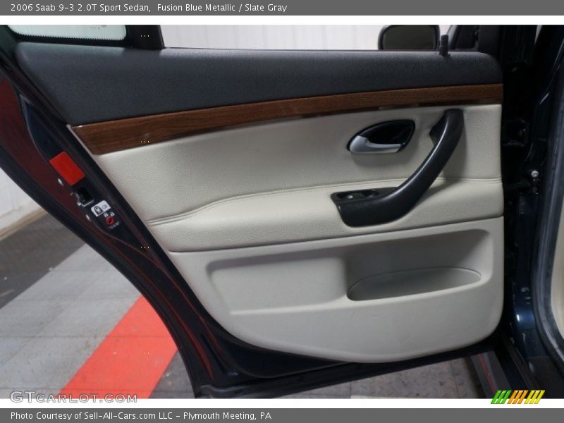 Fusion Blue Metallic / Slate Gray 2006 Saab 9-3 2.0T Sport Sedan