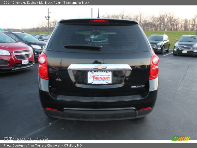 Black / Light Titanium/Jet Black 2014 Chevrolet Equinox LS