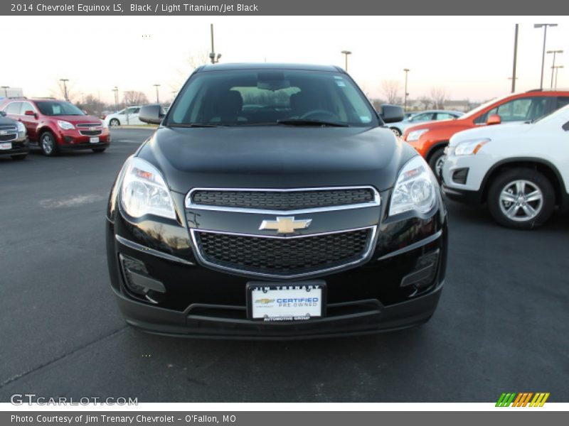 Black / Light Titanium/Jet Black 2014 Chevrolet Equinox LS