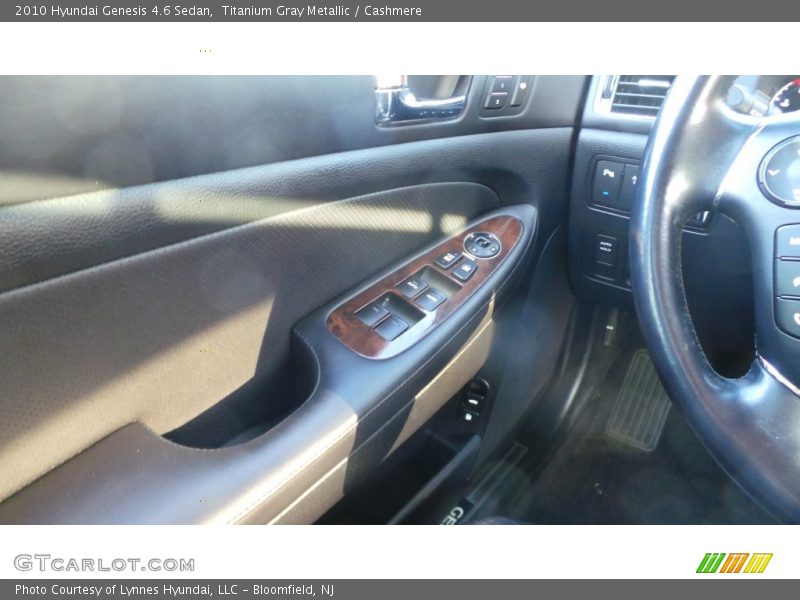 Titanium Gray Metallic / Cashmere 2010 Hyundai Genesis 4.6 Sedan