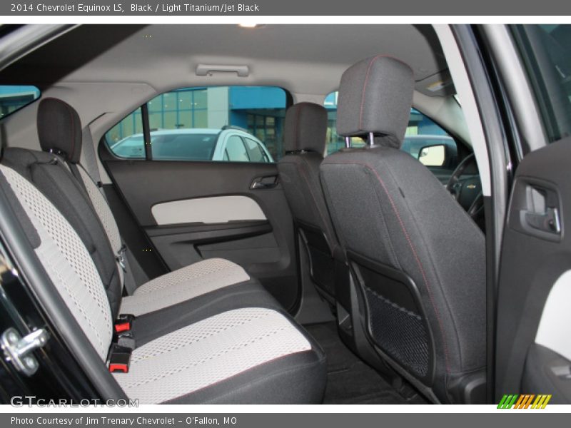 Black / Light Titanium/Jet Black 2014 Chevrolet Equinox LS