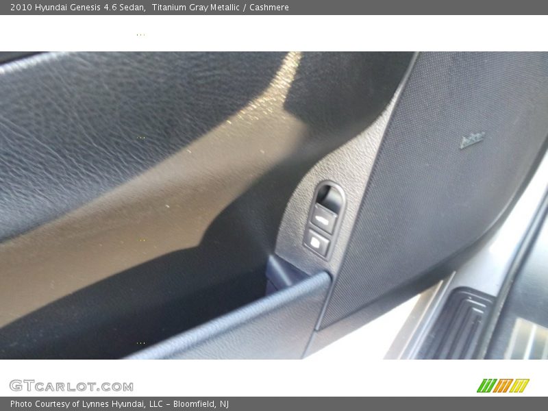Titanium Gray Metallic / Cashmere 2010 Hyundai Genesis 4.6 Sedan