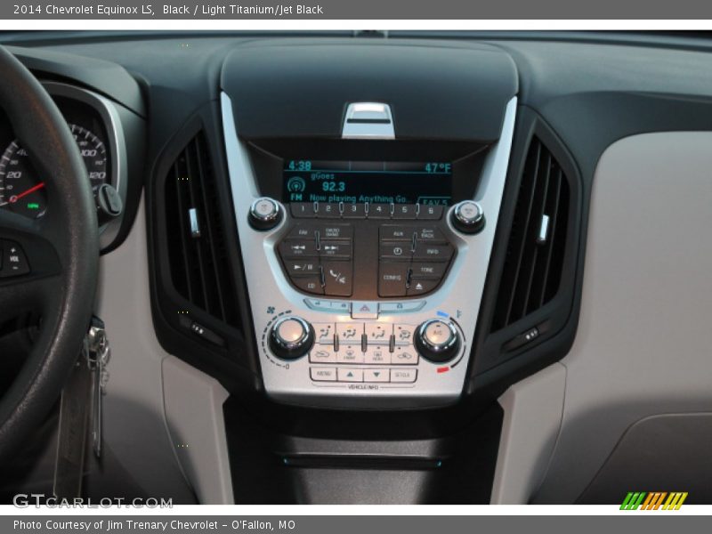 Black / Light Titanium/Jet Black 2014 Chevrolet Equinox LS