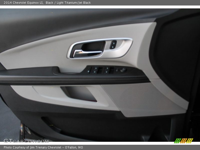Black / Light Titanium/Jet Black 2014 Chevrolet Equinox LS